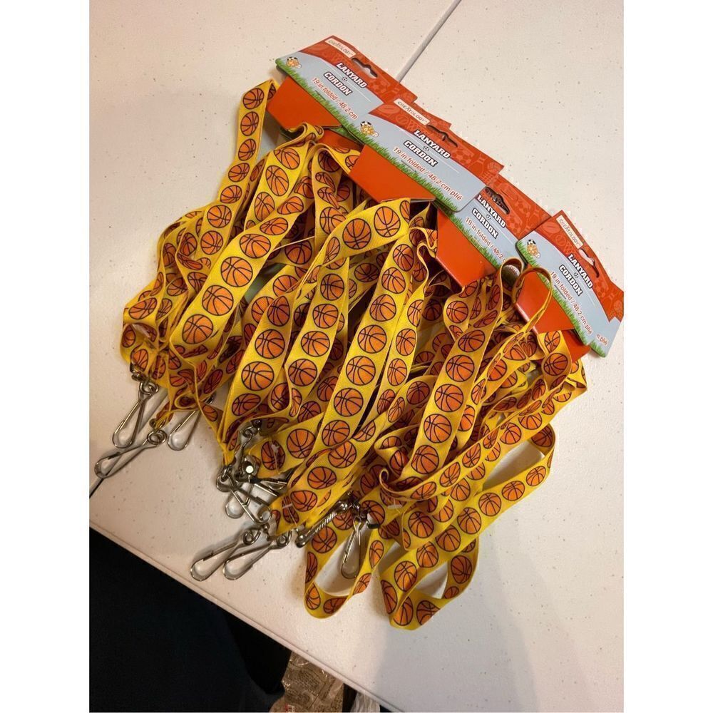 Basketball lanyard lot bundle 13 NWT